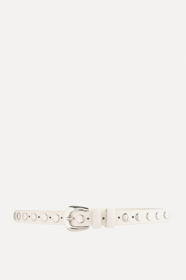 Seren Studded Leather Belt from Hush
