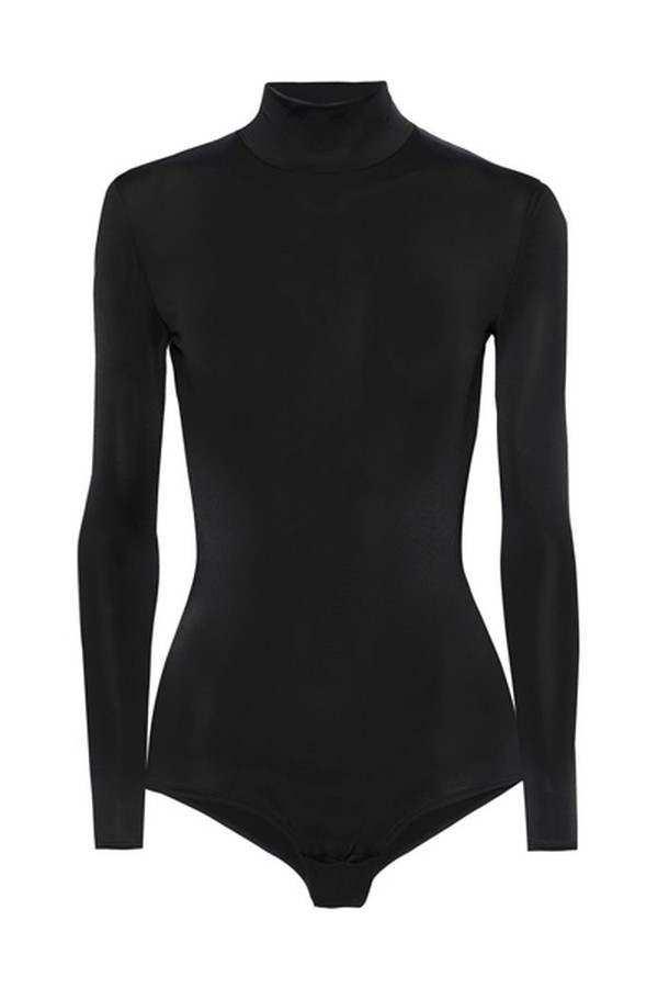 Kaari Stretch-Jersey Turtleneck Bodysuit
