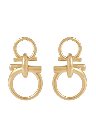 Gancini Earrings from Salvatore Ferragamo