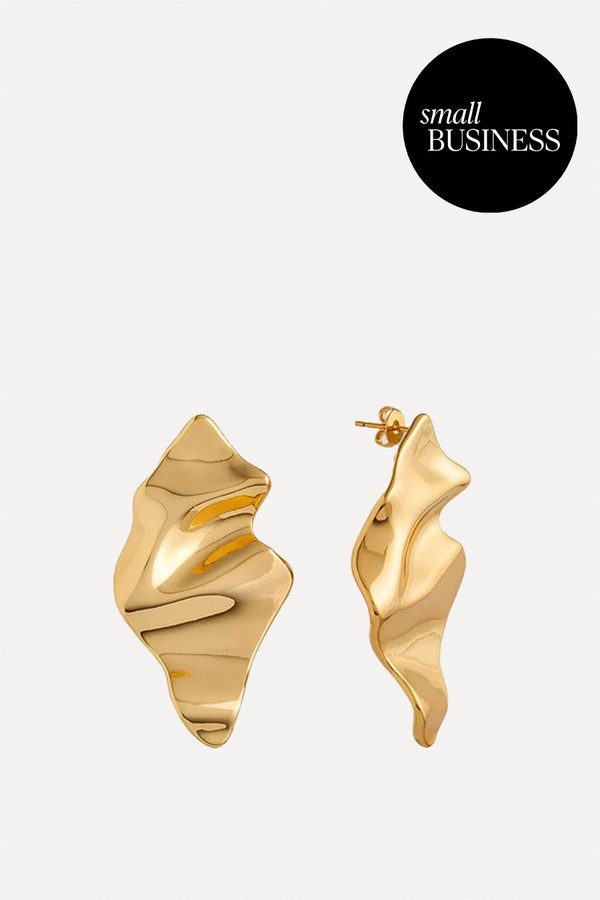 Estelle Statement Ripple Earrings from Maudella