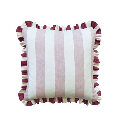 Pink Wide Stripe + Red Wide Stripe Frill