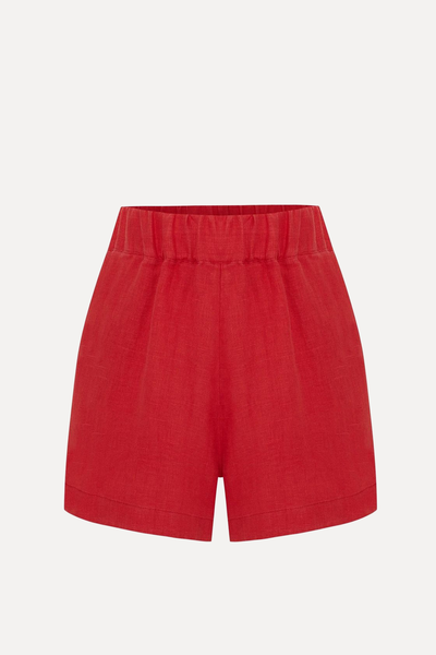 Luna Linen Shorts from Labeca