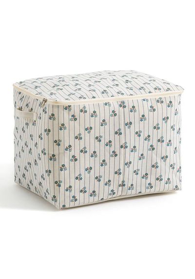 Narbonne Floral Polycotton Large Storage Cover from La Redoute