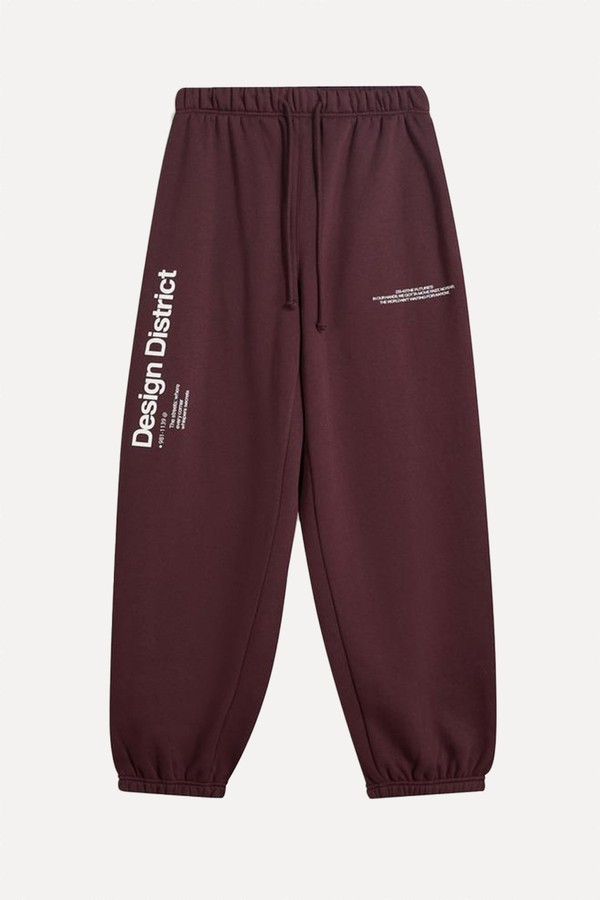 Printed Joggers from Bershka