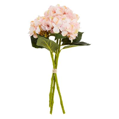 Three Piece Artificial Pink Hydrangea Bundle from Innovative