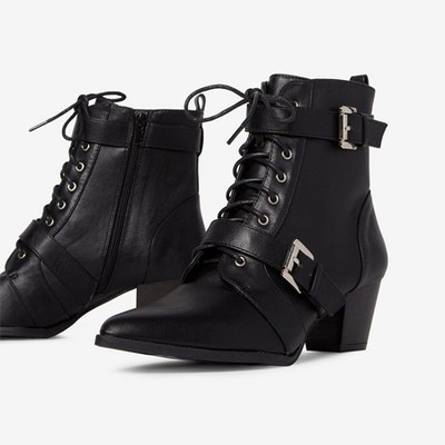 Black Amaddox Ankle Boots