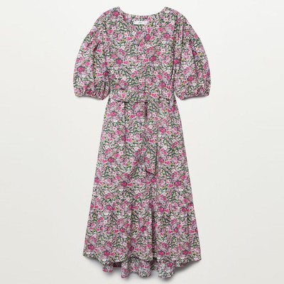 Flowers Cotton Dress from Mango