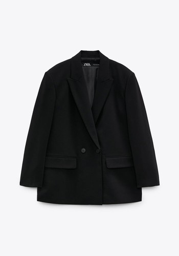 Double Breasted Oversized Blazer from Zara