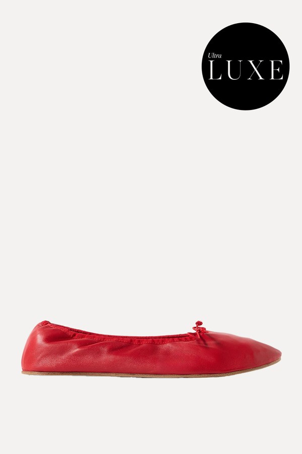 Leather Ballet Flats from The Row