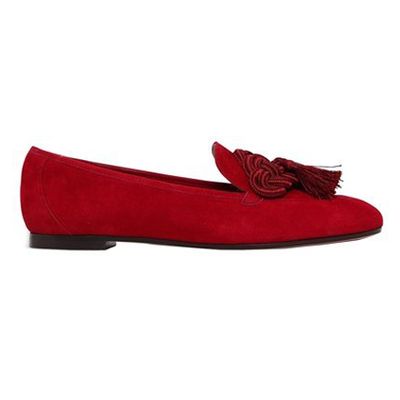 Legend Tassels Suede Loafers from Aquazzura