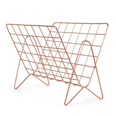 Wire Magazine Rack