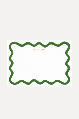 Scallop Trim Notecard Set from Papier