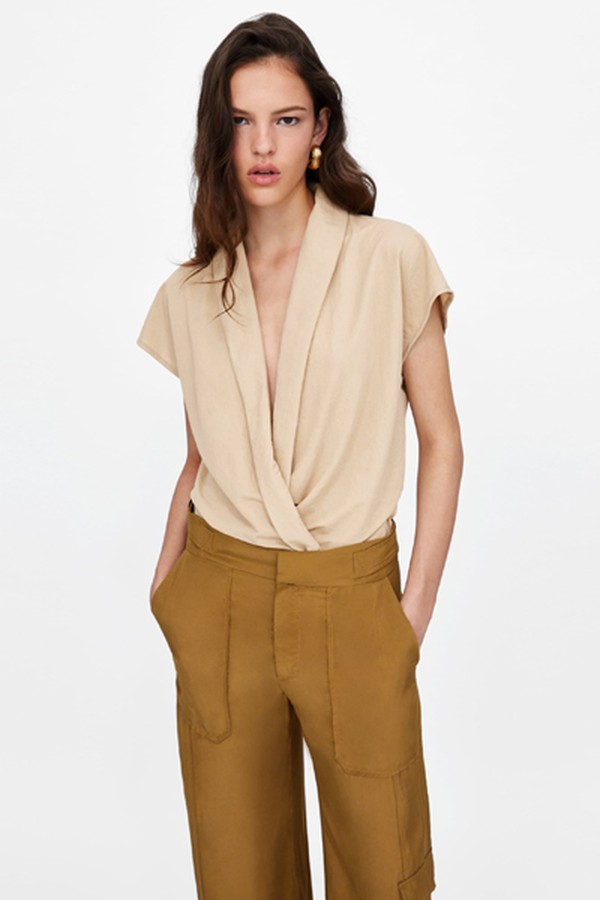 Bodysuit Blouse from Zara