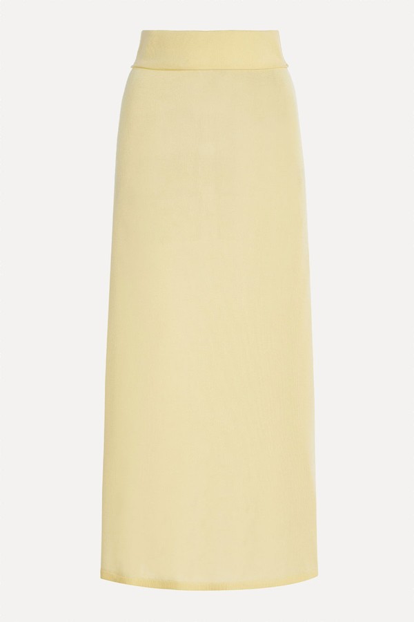 Stretch-Cashmere Skirt from Toteme