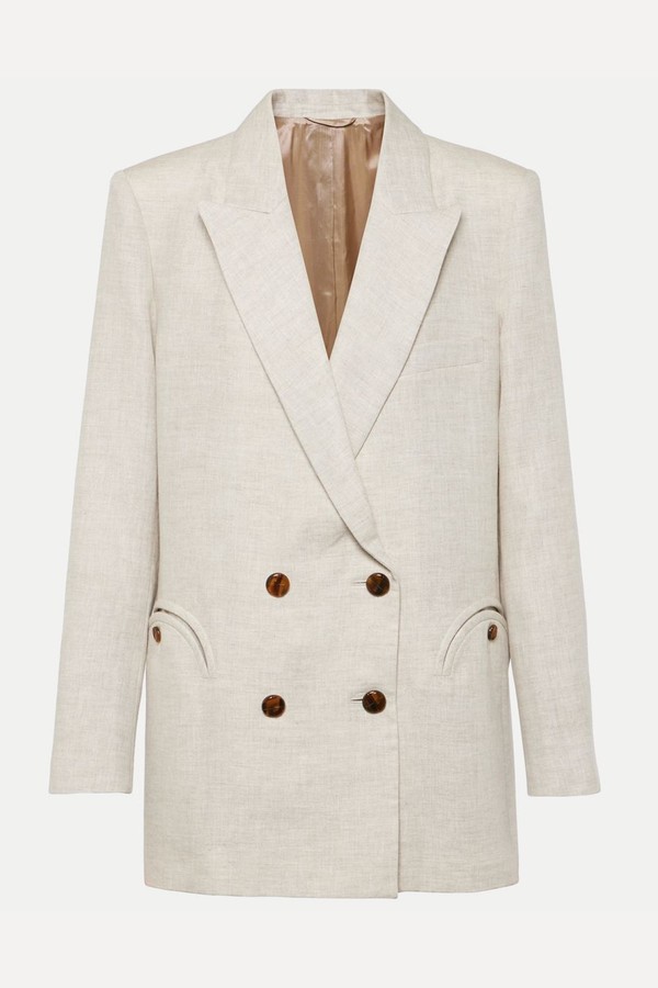 Double Breasted Linen Blazer from Blazé Milano