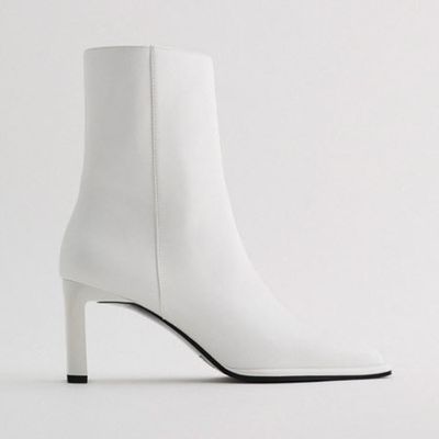 Rectangular Heel Ankle Boots from Zara