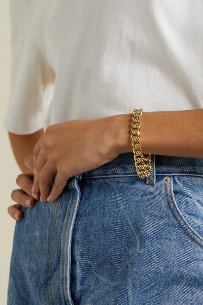 Dean Gold-Plated Bracelet, £155 | Jennifer Fisher