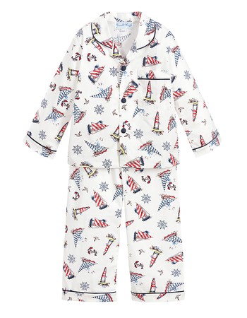 White Cotton Pyjamas from Powel Craft