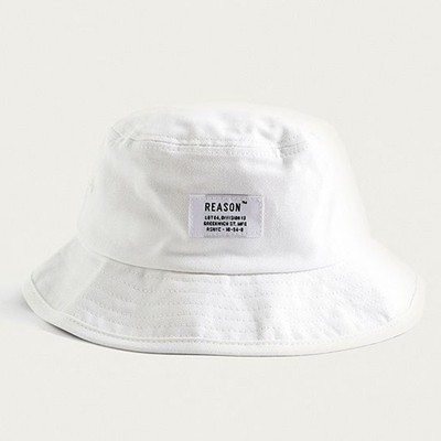 Reason White Bucket Hat from Reason