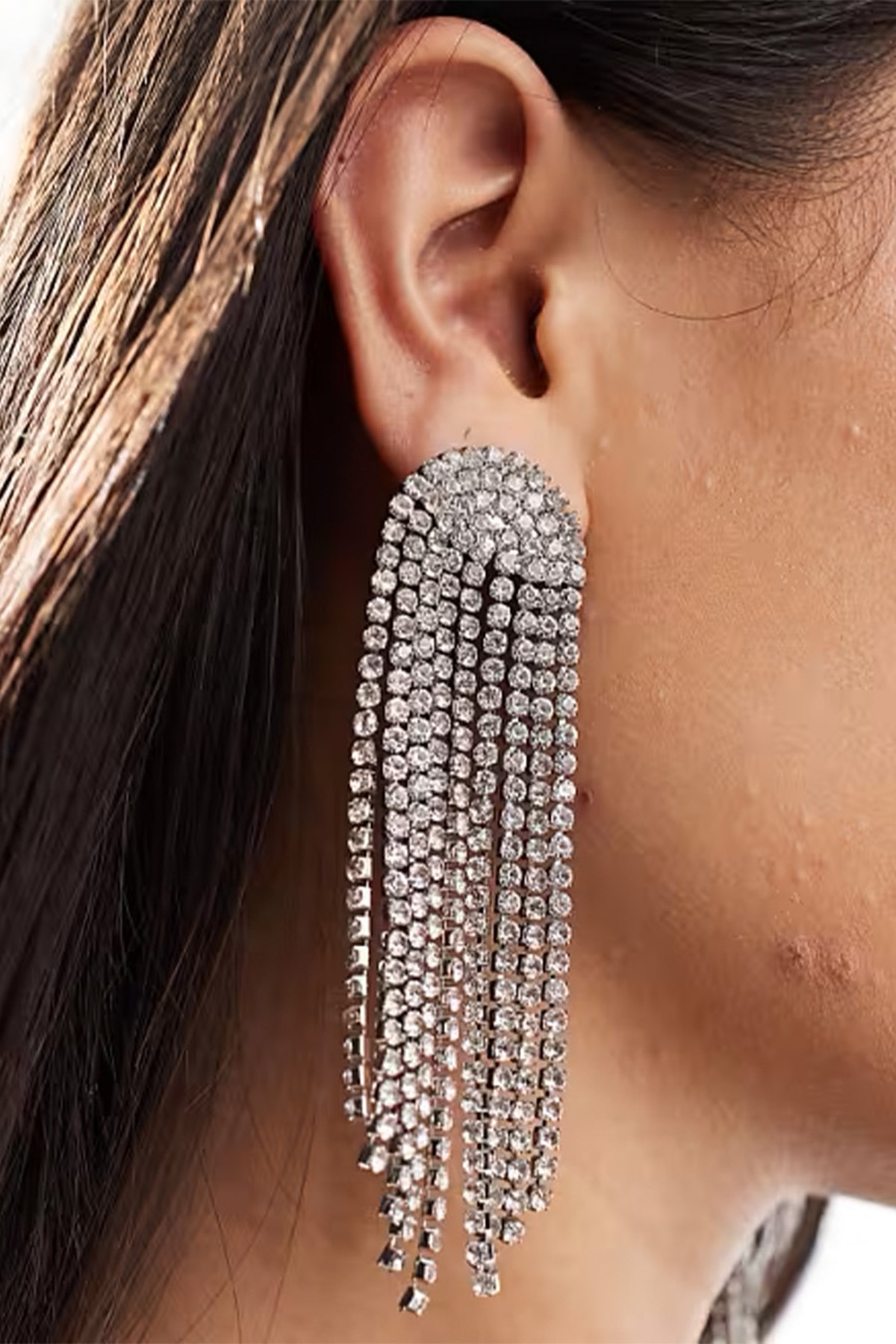 Waterfall Statement Earrings from Accessorize