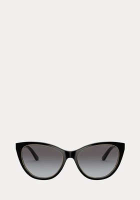 Logo Cat Eye Sunglasses