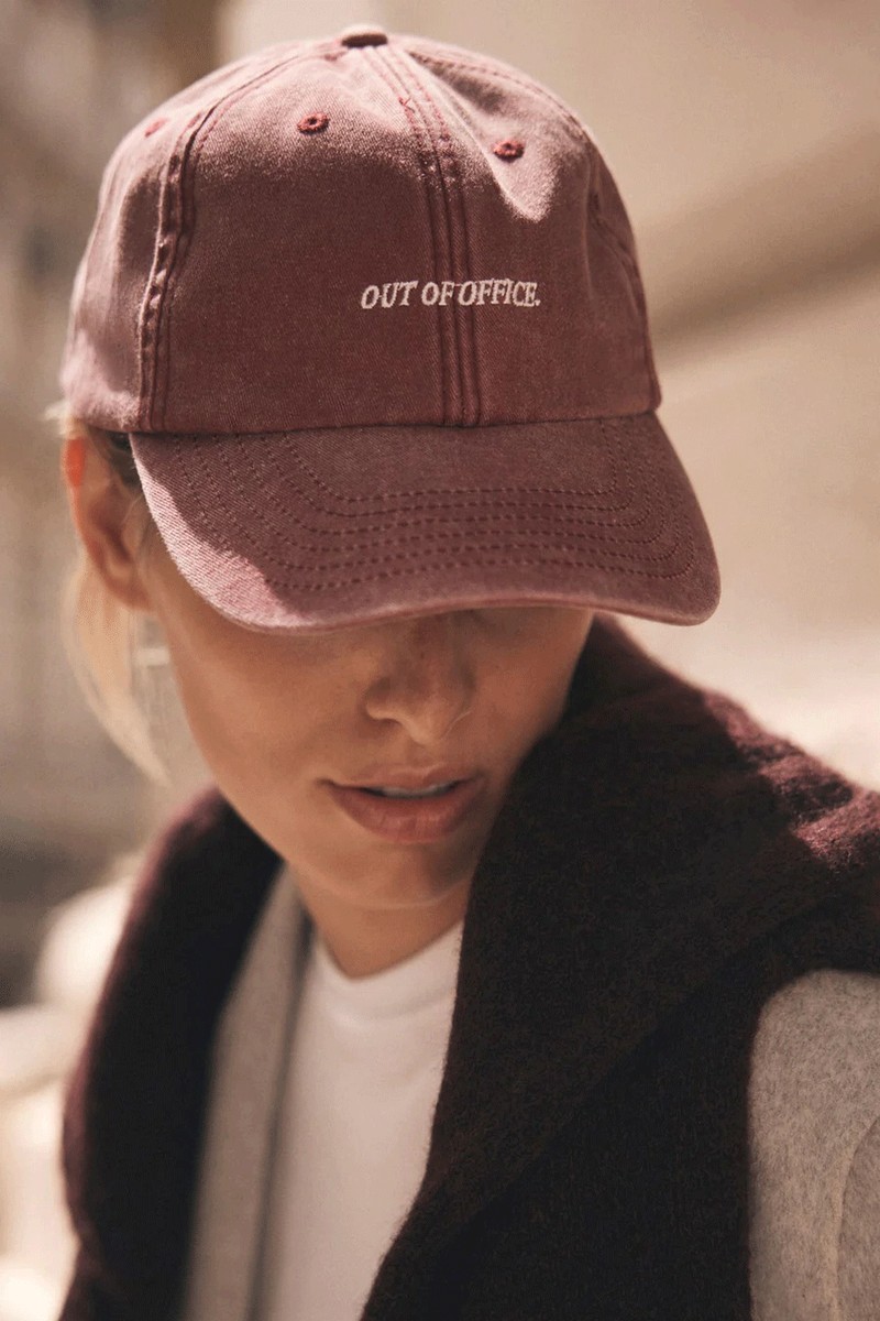 Slogan Cap from Mint Velvet 