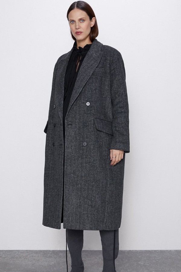 Double-Breasted Coat
