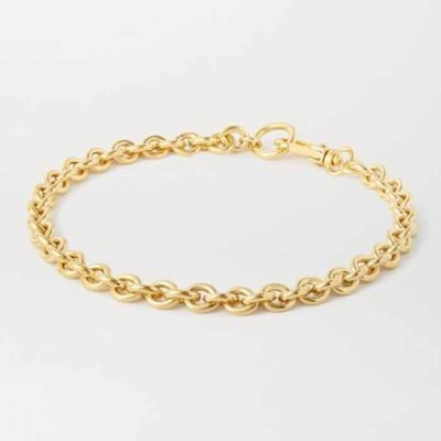 Cable Gold-Plated Necklace from Laura Lombardi