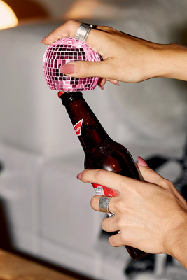 Pink Disco Ball Bottle Opener from Urban Outfitters