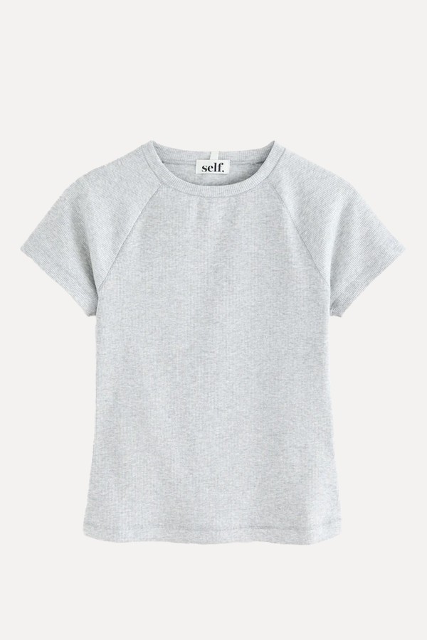 Fitted Rib T-Shirt