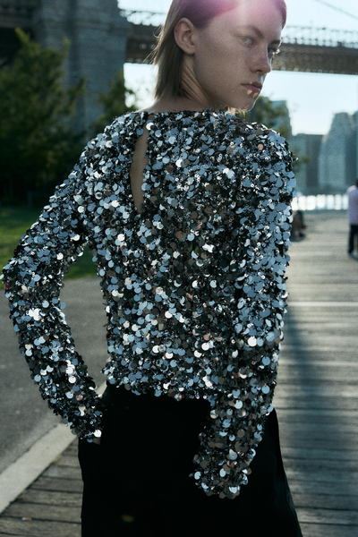 Sequinned Top