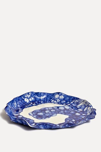 Round Flow Serving Platter from DB Ceramic