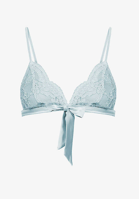 Viola Floral Lace Triangle Bra from Muse By Coco De Mer
