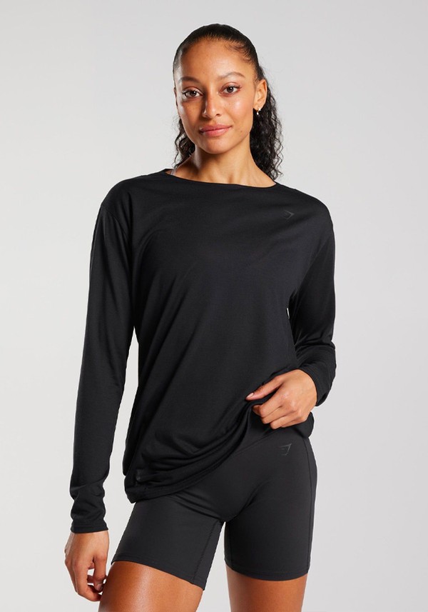 Super Soft Cut-Out Long Sleeve Top