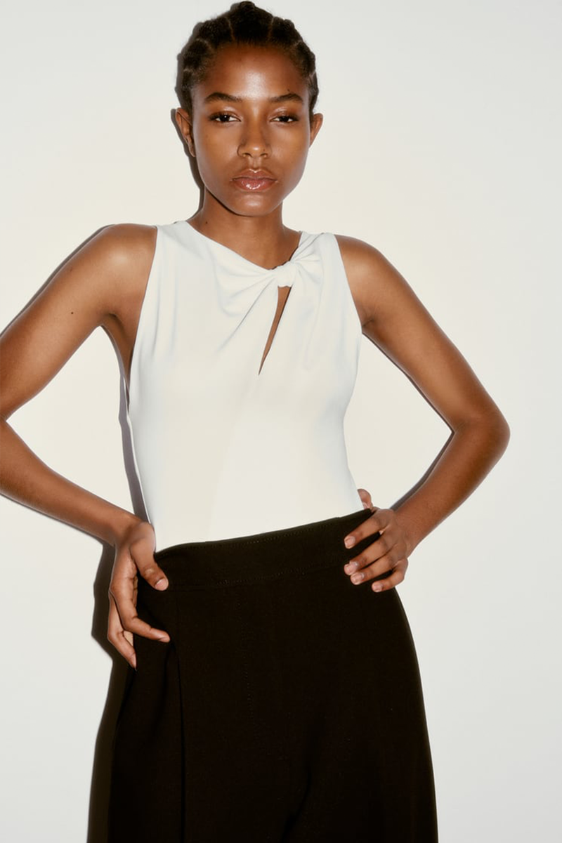 Knotted Bodysuit