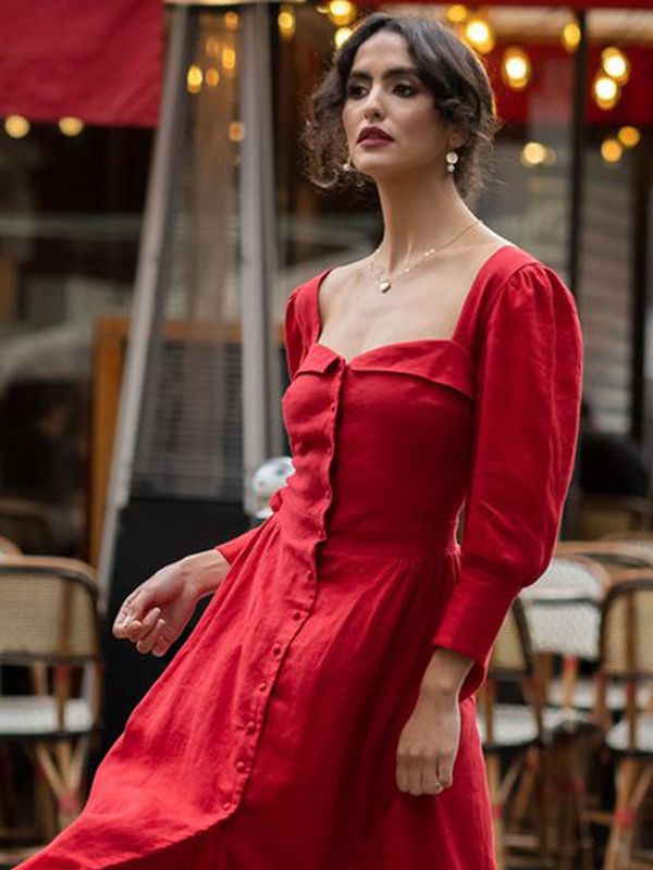 18 Red Dresses To Buy Now 