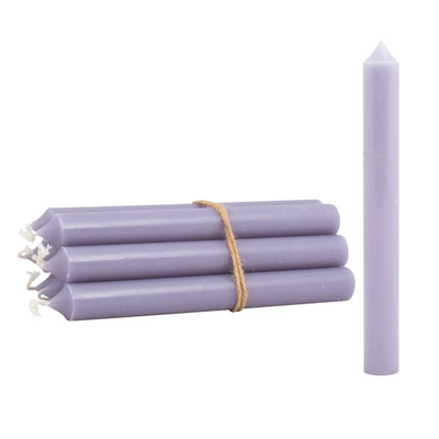 Lilac Dinner Candle - Pack Of 12