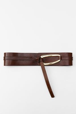 Leather Sash Belt from Zara