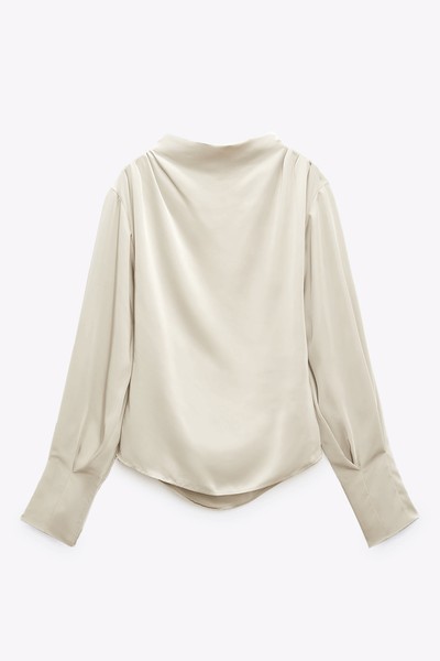 Satin Blouse from Zara