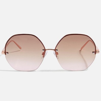 Melissa Hexagon Frame Sunglasses from Topshop