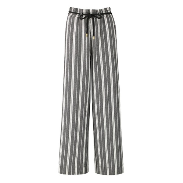 Stripe Wide Leg Trousers from ME+EM