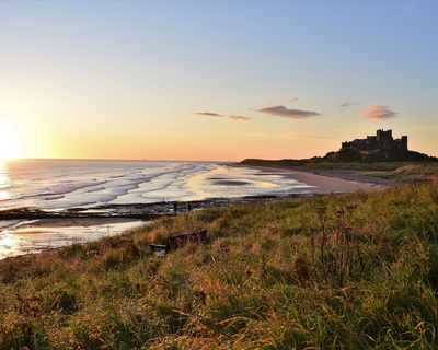  Bamburgh Castle & Beach