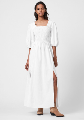 Livi Cotton-Linen Blend Dress from AllSaints