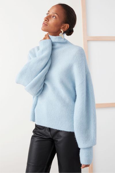 Soft Wool Blend Turtleneck Sweater from & Other Stories