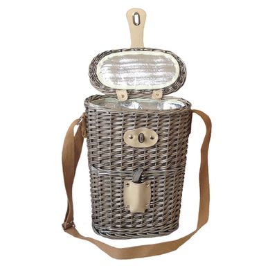 2 Bottle Chilled Carry Basket from Willow Direct