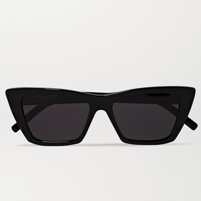 Mica Cat-Eye Acetate Sunglasses from Saint Laurent 