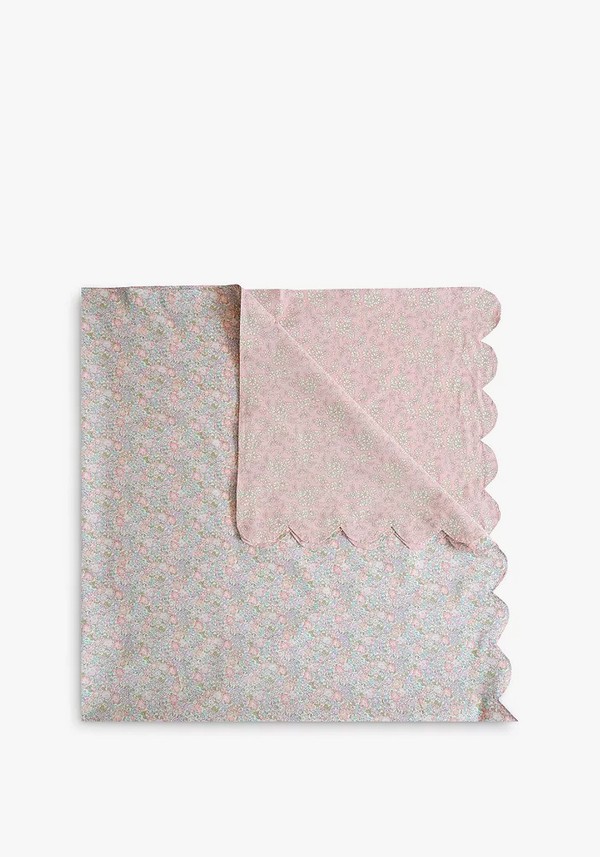 Liberty Michelle & Capel Reversible Scalloped Tablecloth from Coco & Wolf