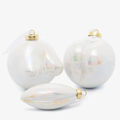 Pornament Baubles Trio Pearlescent from Anissa Kermiche