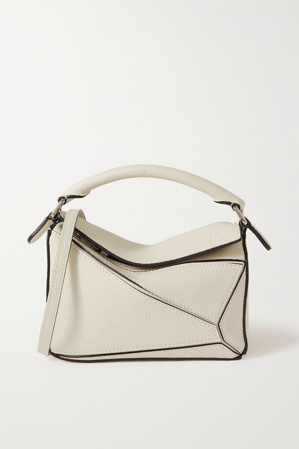 Puzzle Mini Textured-Leather Shoulder Bag from Loewe