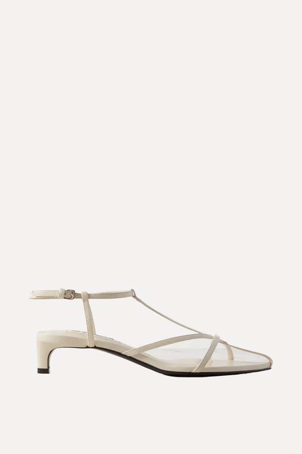 Leather Slingback Sandals  from Jil Sander